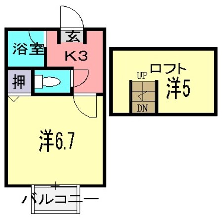 シティコート和泉の物件間取画像